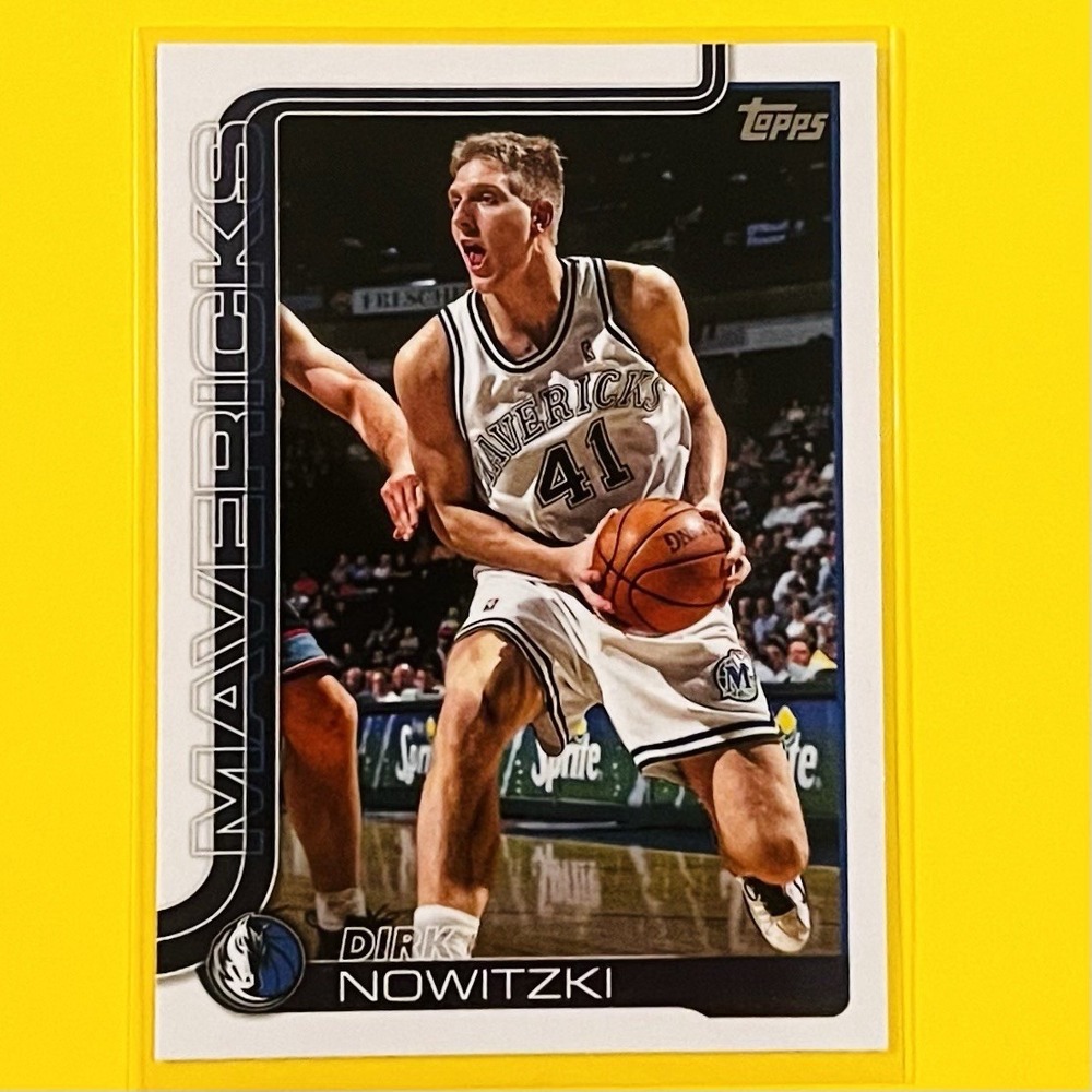 2025-26 Topps Basketball Dirk Nowitzki #252 Dallas Mavericks‎